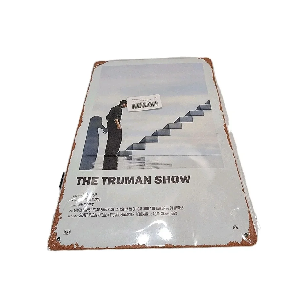 The Truman Show Metal Art Decor 12 in. New Sealed.